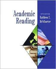 Academic Reading, (0321104242), Kathleen T. McWhorter, Textbooks 