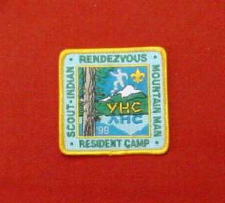1999 VERDUGO HILLS COUNCIL RESIDENT CAMP PATCH  