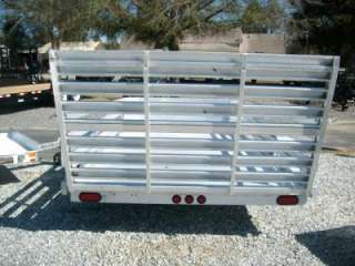   Cargo Aluma 7712H Utility ATV Trailer w rails all aluminum trailer NEW
