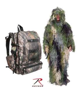 BUSHRAG GHILLIE BACKPACK   COVERTS INTO A GHILLIE SUIT  