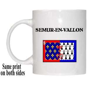  Pays de la Loire   SEMUR EN VALLON Mug 