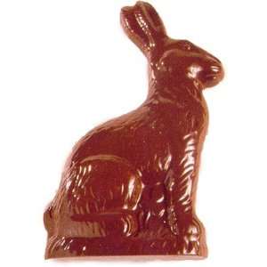  Chocolate Mold Sitting Rabbit, 2 Pc (Front and Back 