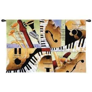   2895 WH Jazz Medley I Tapestry   Tom Grijalva