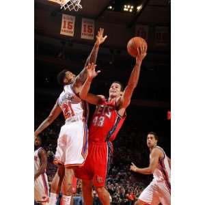 New Jersey Nets v New York Knicks Kris Humphries and Wilson Chandler 