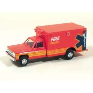    TRIDENT HO (1/87) CHEVROLET FIRE RESCUE TRUCK Toys & Games