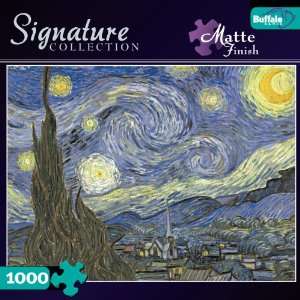   Signature Collection Starry Night 1000pc Jigsaw Puzzle Toys & Games