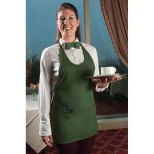  F27 Scoop Neck Apron (Hunter Green) (28 L X 28 W) (6 