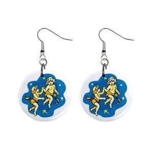  Gemini Zodiac Astrology Dangle Earrings Jewelry