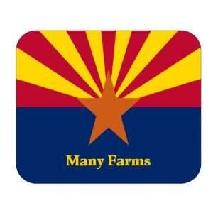   US State Flag   Many Farms, Arizona (AZ) Mouse Pad 
