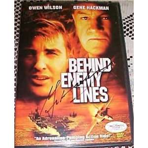  Gene Hackman Signed Behind Enemy Lines DVD JSA Proof 
