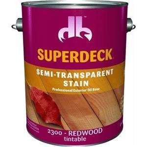   Superdeck Semi Transparent Deck And Siding Stain
