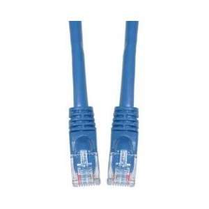  CAT6, UTP, with Molded Boot, 500MHz, Blue, 5 ft 