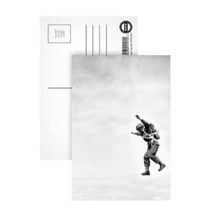 Parachutist from the Teritonal Army   Postcard (Pack of 8)   6x4 inch 