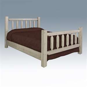  Montana Woodworks MWHCTBV Homestead Bed, Clear Lacquer 