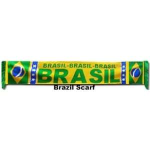 Brazil Flag Soccer Scarf