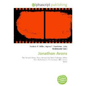  Jonathan Arons (9786134273022) Books