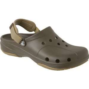  Crocs Ace Boating Sandal   Mens Chocolate/Khaki, 11 