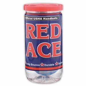   States Handba USHA Red Label Handball (Can of 2)