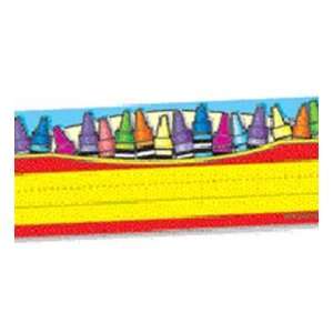  Flat Name Plates Crayons 36/Pk 