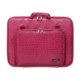 CaseCrown Double Memory Foam Case (Alligator Hot Pink) for HP G71 