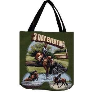  3 Day Eventing Horse Equestrian Decorative Shopping Tote 
