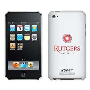  Rutgers University on iPod Touch 4G XGear Shell Case 