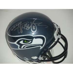  Matt Hasselbeck Signed Seattle Seahawks Mini Helmet 