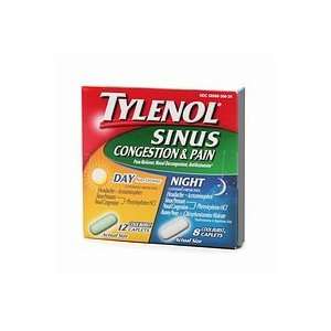Tylenol Sinus Congestion & Pain Day & Night Combination Pack Caplets 