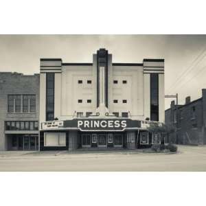 USA, Alabama, Decatur, Art Deco Princess Theater by Walter Bibikow 