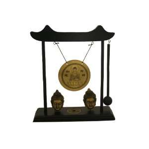  Zen Art Brass Feng Shui Desktop Gong 
