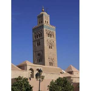  Minaret of the Koutoubia Mosque, Marrakech, Morocco, North 