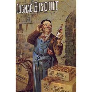 Cognac Bisquit Advertisement. 28.00 inches by 40.00 inches. Best 