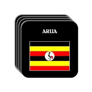 Uganda   ARUA Set of 4 Mini Mousepad Coasters