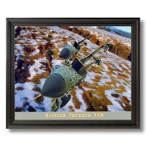   Military Fighter Jet Aircraft Airplane Aviation Wall Picture Black