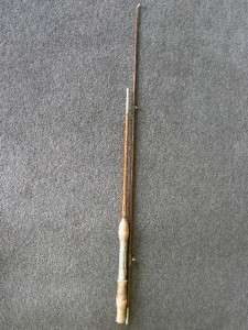   Vintage Horrocks Ibbotson Bamboo Fishing Rod Pole 2 pc Utica NY  