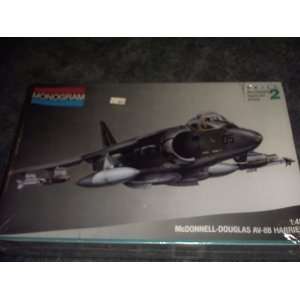  Monogram Mcdonnell Douglas Av 8b Harrier Model Kit 