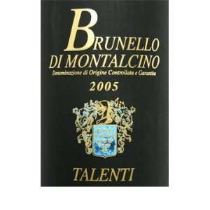  2005 Talenti Brunello Di Montalcino 750ml Grocery 