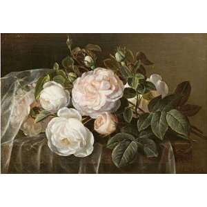  The Bouquet by Johan Laurents Jensen 30.00X20.50. Art 