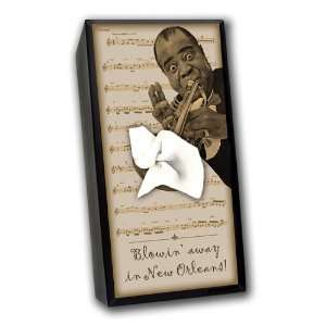  Caravelle TC 5033 Louis Armstrong Tissue Box Cover