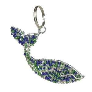  Wire and Beads Whale Keychain Whale Inspired Wire  Fair 
