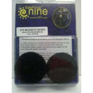  Gale Force Nine 40mm Round Bases (9) Toys & Games