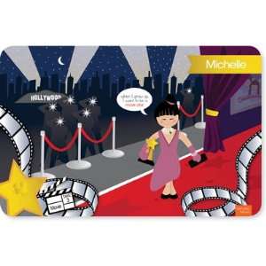   Laminated Placemats   In The Spotlight (Asian Girl)