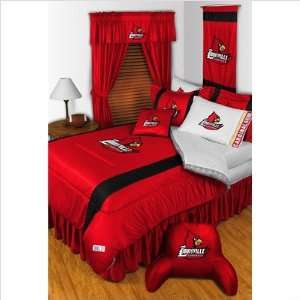   Louisville Cardinals Sidelines Bedding Series (4 Pieces) Home