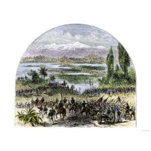  U.S. Army Approaching Mexico City during the U.S. Mexican 