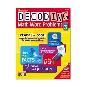  LEARNING RESOURCES DECODING MATH WORD PROBLEMS GRADE3 