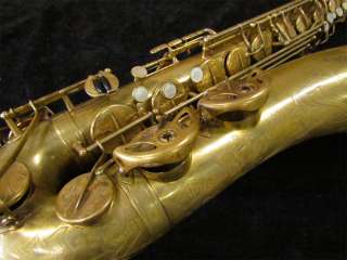 Awesome Vintage Selmer Paris Balanced Action Tenor Saxophone, SN 28112 