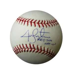   Inscribed Red Sox Nation. MLB Authenticated