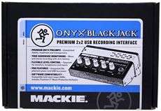 MACKIE ONYX BLACKJACK 2x2 USB RECORDING INTERFACE  