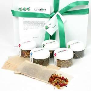 Tavalon  Tea Gift Set 3  Grocery & Gourmet Food