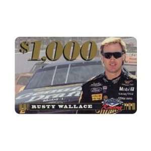  Collectible Phone Card Assets Racing 1995 $1000. Rusty 